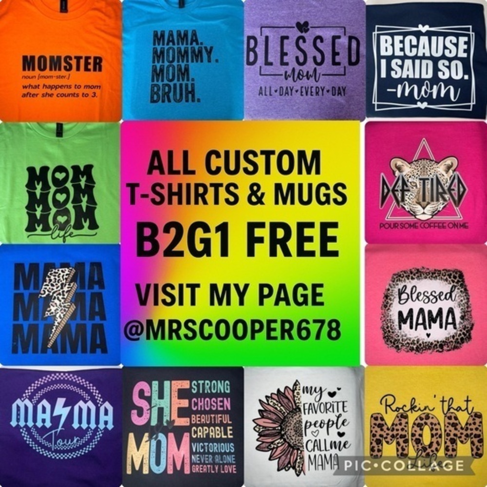 B2g1 free .– Handmade, Made to Order Womans T-shirts